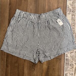 Women’s Striped Shorts Old Navy Large New